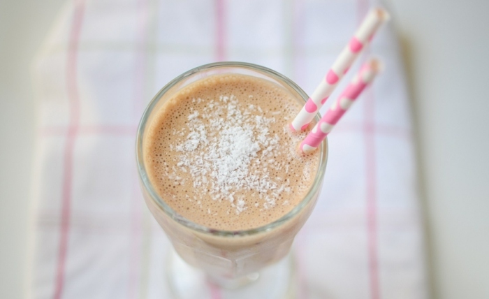 Banan Coconut Coffee Shake