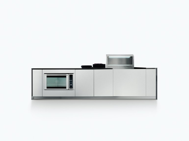 Rostfritt stål inbyggda vitvaror Köksö design modern modell K11
