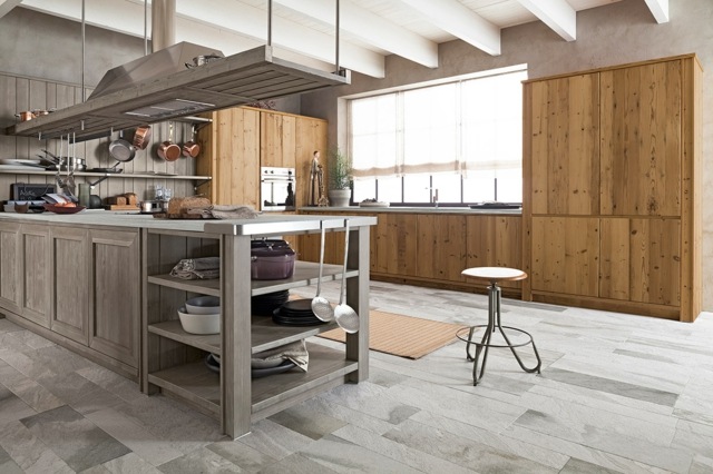 Hörnkökdesign 20 moderna kök Italiensk tillverkare modell Maestrale M2