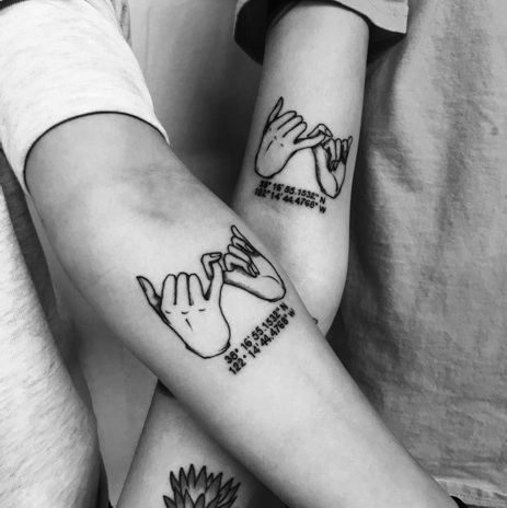 ταιριαστά σχέδια τατουάζ ζευγαριού