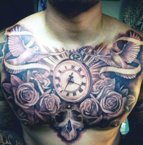 Kauniit kyyhkynen tatuointimallit 5