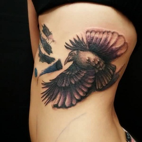 Dove with Anger tatuointisuunnittelu