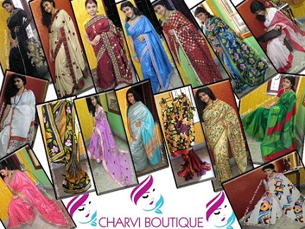 Charvi Saree Boutique Kolkatassa