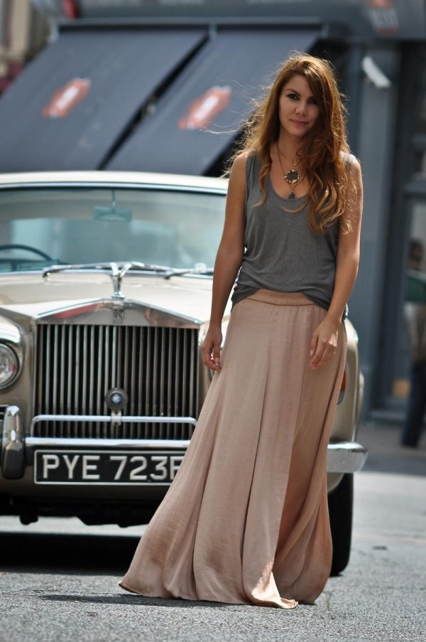 bra-idé-street-stil-topp-lång kjol