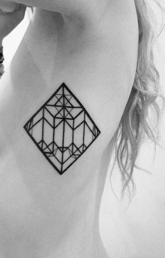 Geometria Tatuointi viivoilla