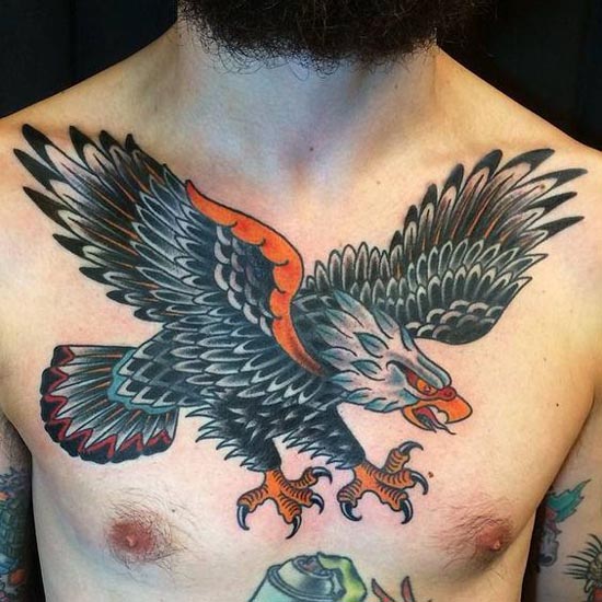 Καλύτερα σχέδια τατουάζ Eagle 9