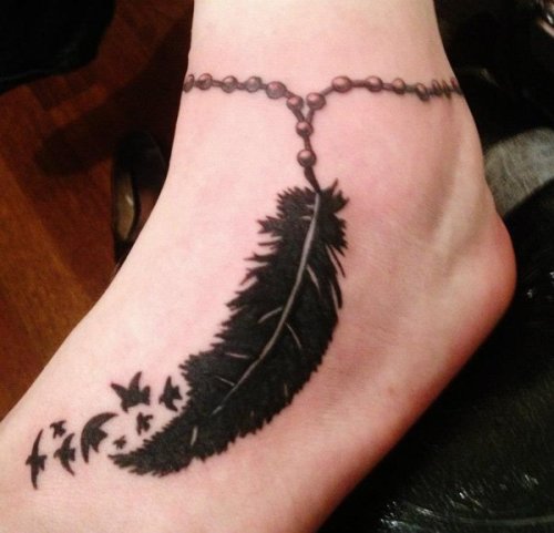 Klassiset Feather Break -tatuointimallit