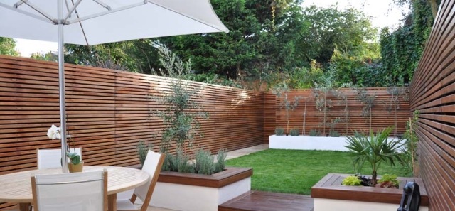 idéer för trädgårdsfamilj london design bambu