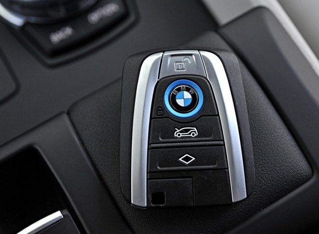 2014 BMW i3 märke radio fjärrkontroll design
