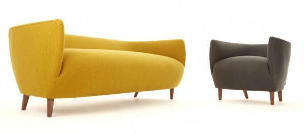 designer soffa fåtölj form BRONTE våga studio