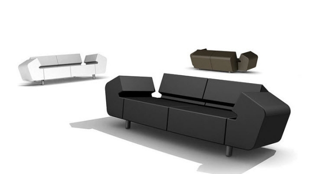 designer soffa som visar BOXER Frederik Van Heereveld