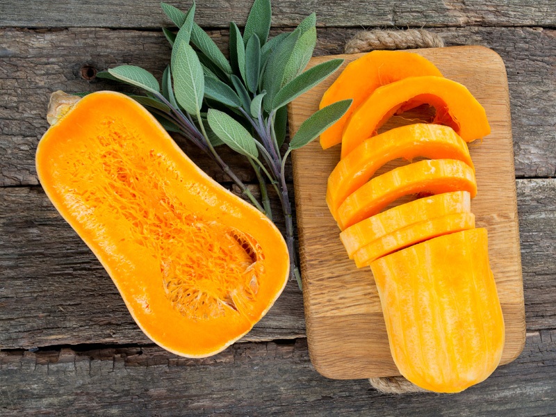 Butternut -squashin hyödyt terveydelle, hiuksille ja amp; Iho