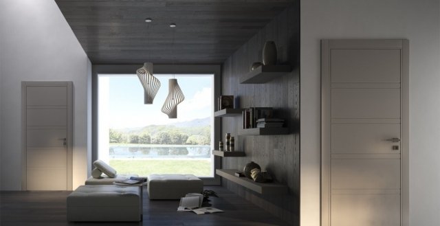 garofoli design dörrar trä ljusa moderna lägenhet
