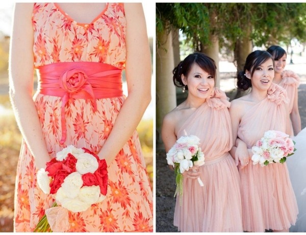 blommig-rosa-brud-jungfru-klänning-collage