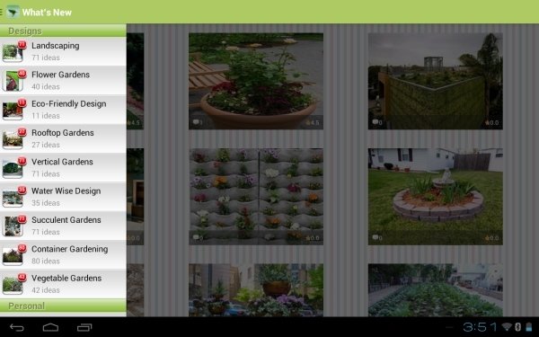 trädgårdsplanering designidéer gränssnitt online freeware