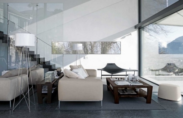 glaselement trappor räcke vardagsrum