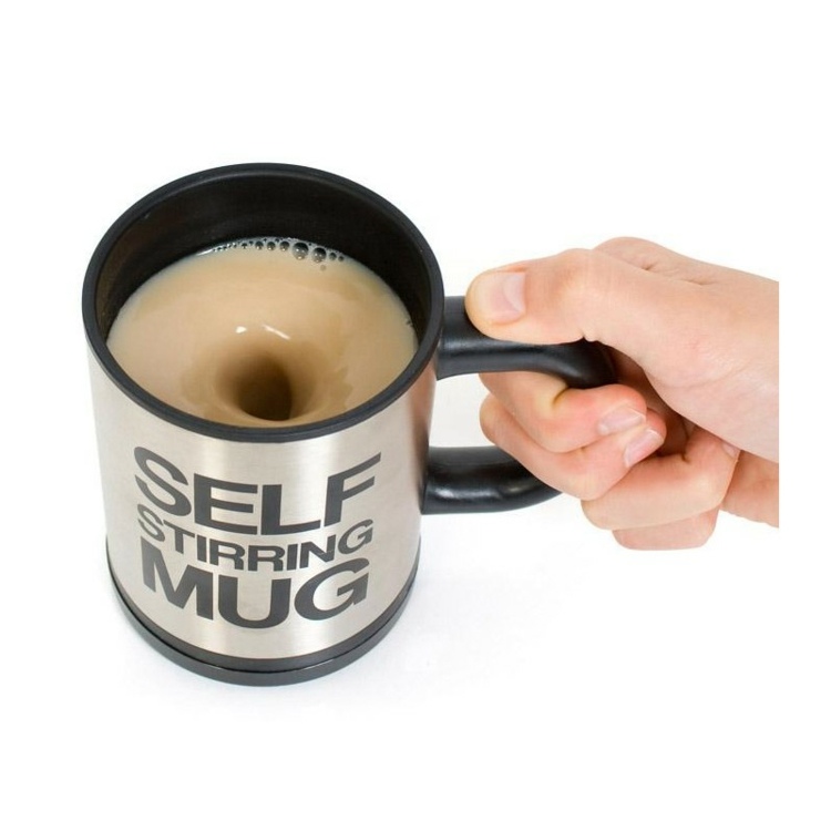 presentidéer för julkopp med självrörande kaffe-te