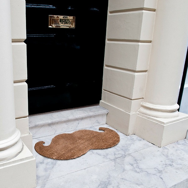 Dörrmatta Mustasch Framdörr Lägenhet Presentidéer