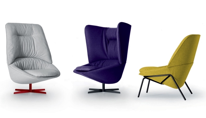 Lounge-fåtölj-fåtölj med hög rygg-stoppad-Ladle-Lounge-stolar-Luca-Nichetto-Arflex