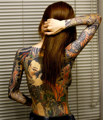 Σχέδια τατουάζ φορέματος σώματος για γυναίκες