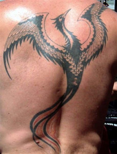Phoenix Body Tattoo Design για άνδρες