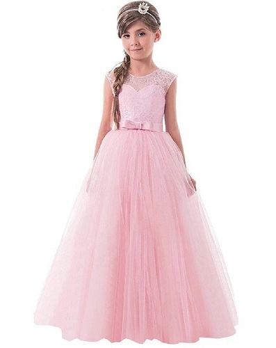 Φόρεμα μακράς διαγωνισμού για παιδιά 14 ετών