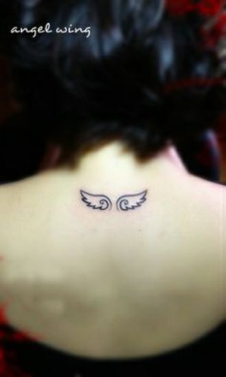 Small Wings Angel Tattoos