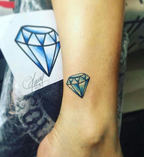Diamond Tattoo Designs για άνδρες και γυναίκες 5