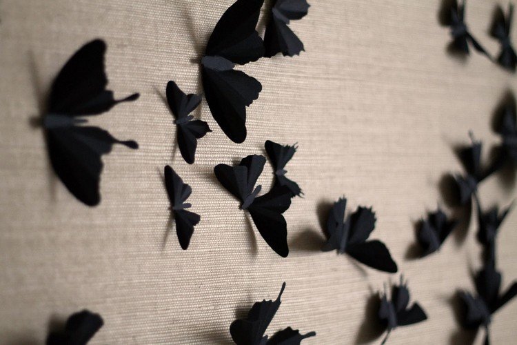 cool-tinker-idéer-rum-dekoration-papper-fjärilar