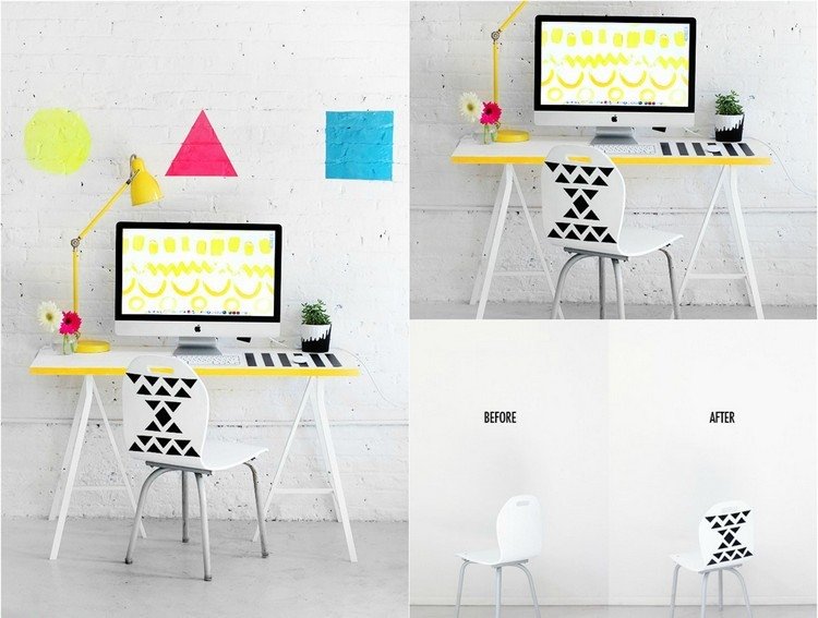 cool-tinker-idéer-tonåring-flicka-skrivbord-stol-krydda upp-mönster