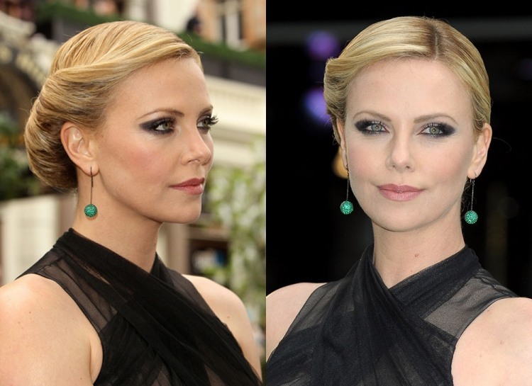 frisyr-idéer-jul-nyårsafton-Charlize-Theron