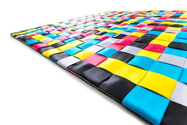 extravagant mattsamling-Kymo färgglada lapptäcke