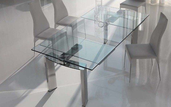 glasöppningsbara idéer för innovativa designerbord