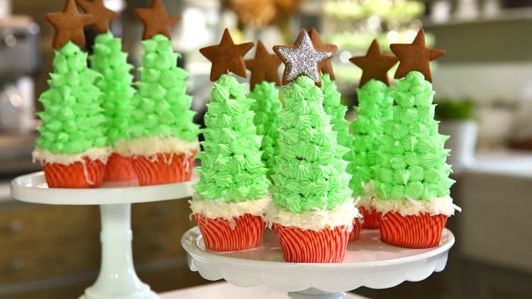 jul-muffins-gran-träd-glass-hög