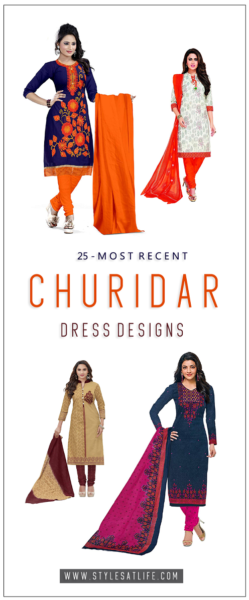 Σχέδια φορέματος Churidar