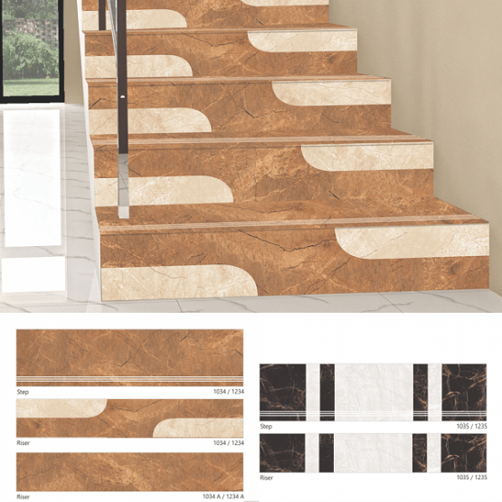 Σχεδιασμός πλακιδίων δαπέδου για σκάλες