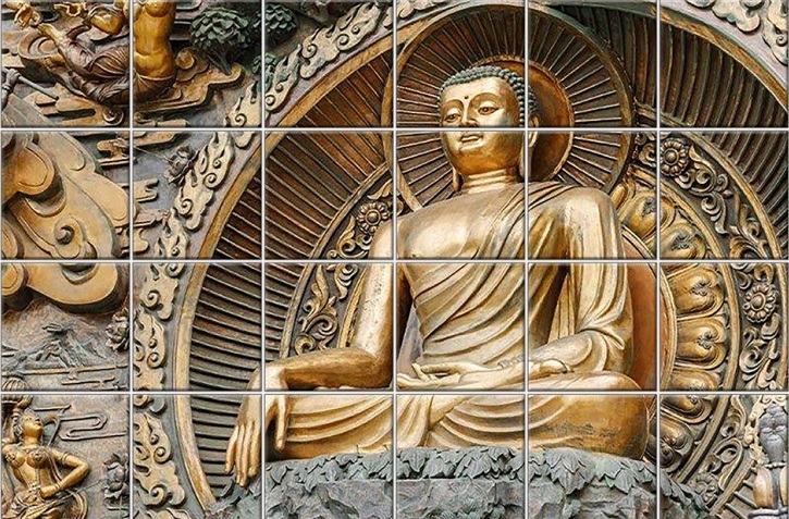 Buddhan seinälaatat