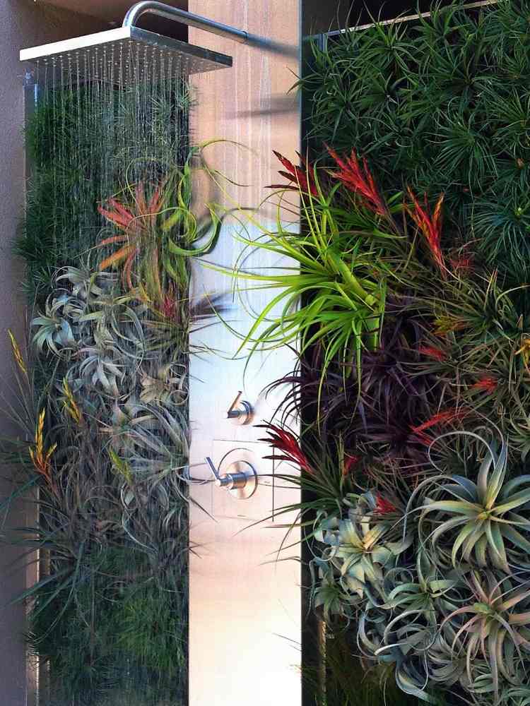 modern-design-trädgård-duschar-vertikal-trädgård-rostfritt stål-regndusch