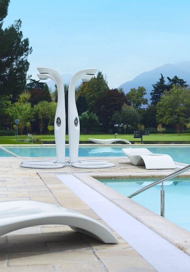 design trädgård duschar vit Poleasy DYNO Myyour Italian Italian Concept