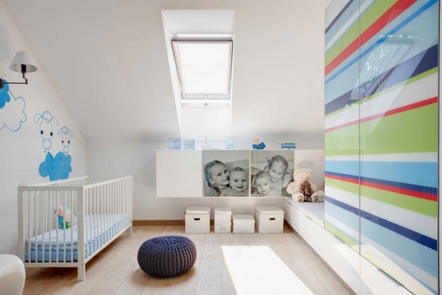 baby room design idéer sluttande-pojke-flicka