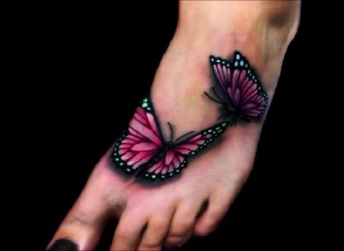 Butterfly Tattoo -mallit