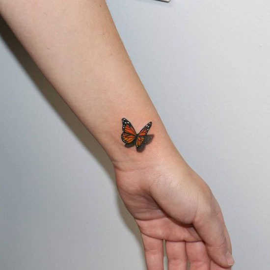 Σχέδια και έννοιες τατουάζ πεταλούδας 4
