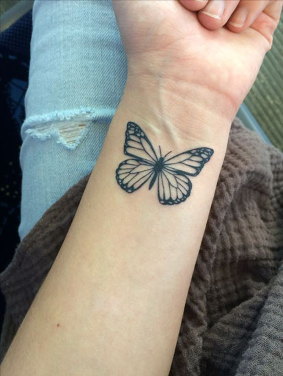 Σχέδια και σημασίες τατουάζ πεταλούδας 10