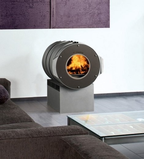 Skorsten design rund form Dot Bullerjan