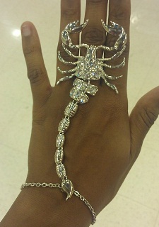Κοσμήματα βραχιόλι Scorpion Ring