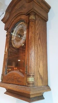 Kolminkertainen kello Vintage isoisä kello