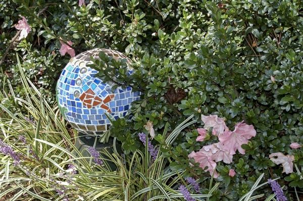 DIY trädgård dekoration boll