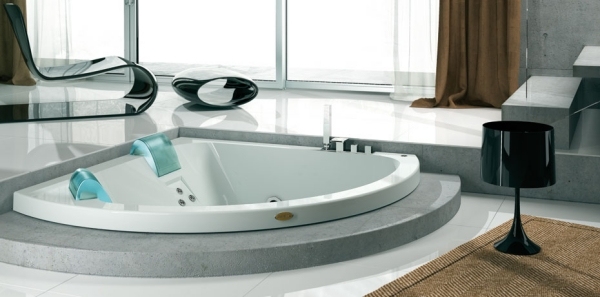 bubbelbadkar design av jacuzzi aquasoul corner155
