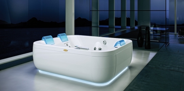 aquasoul extra bubbelpool designbadkar vid jacuzzi