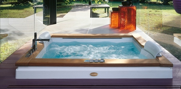 aura plus bubbelpool designbadkar av jacuzzi